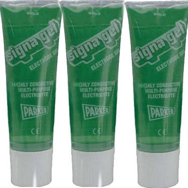 Parker Laboratories 15-60X3 Signa Gel Electrodes Gel Tube 60g (2 oz.) Pack of 3