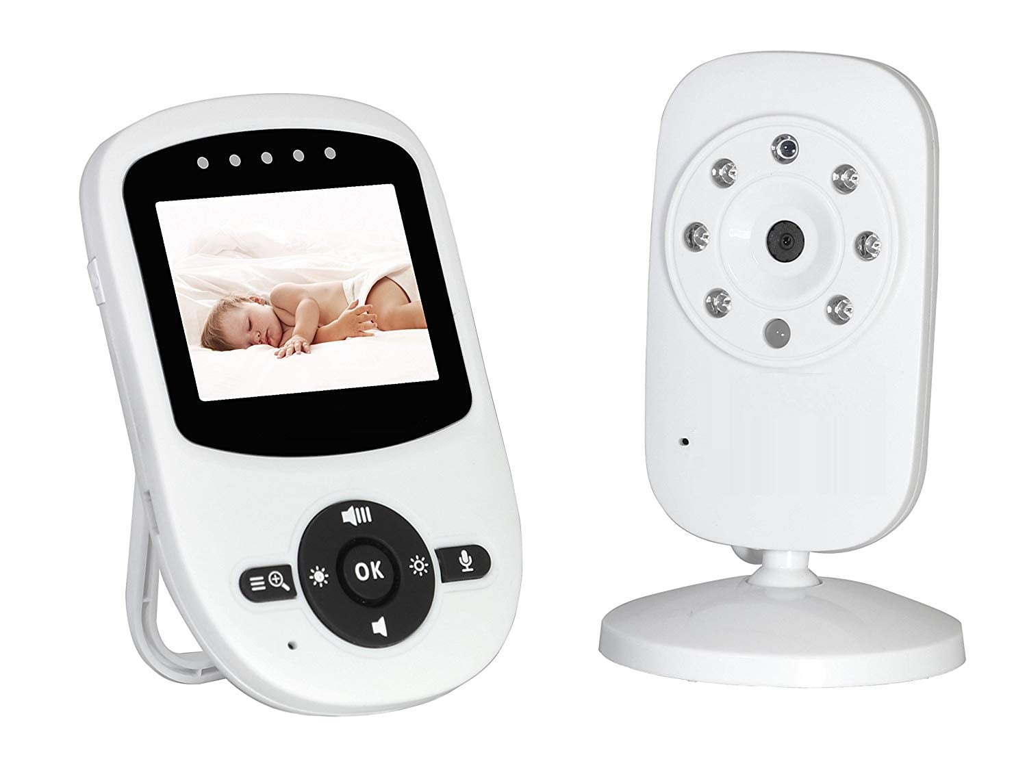 Baby Monitor vb606. Видеоняня Babysense 7+. Радионяня 2.4GHZ 4ch Wireless Camera. Монитор дыхания для новорожденных Babysense 2.