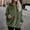 Green, variant on Aoochasliy Ladies Winter Cardigan Clearance Warm Faux Coat Jacket Zipper Solid Long Sleeve Outerwear Trendy