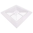 thumbnail image 4 of Cubierta para Ventilador de Escape Baño con Resortes, Piezas Repuesto Cuadrado Techo o Montaje en Pared,, 4 of 11