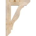 thumbnail image 3 of Ekena Millwork 5 1/2"W x 26"D x 38"H Funston Slat Smooth Bracket, Douglas Fir, 3 of 4