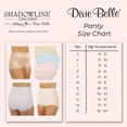 thumbnail image 3 of Dixie Belle Women's Cotton Full Brief Panty, sz 5-15, 3-Pack, 3 of 6