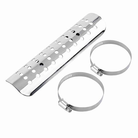 Motorcycle Exhaust Muffler Pipe Heat Cover, Exhaust Pipe Heat Metal Steel Stylish Solid  For Choppers For Motorbikes For Cruisers For Motorcycles