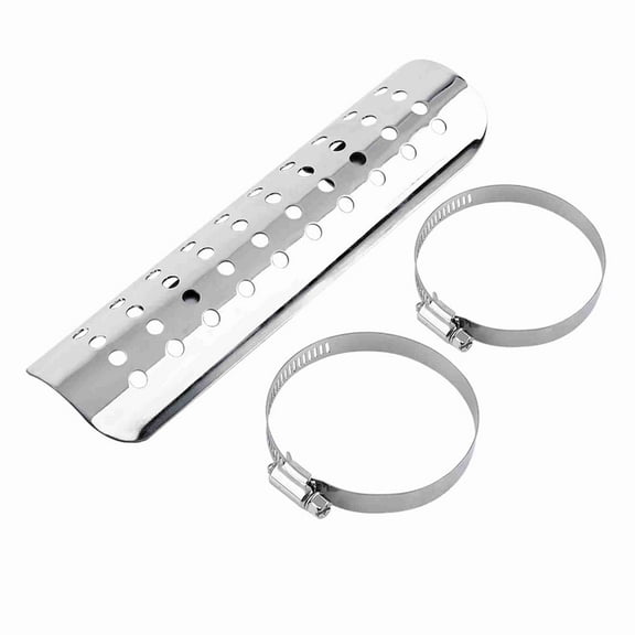Motorcycle Exhaust Muffler Pipe Heat Cover, Exhaust Pipe Heat Metal Steel Stylish Solid  For Choppers For Motorbikes For Cruisers For Motorcycles