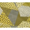 thumbnail image 4 of oneOone Cotton Flex Yellow Fabric Dot|Check & Triangle Geometric Sewing Fabric By The Yard Printed Diy Clothing Sewing Supplies 40 Inch Wide, 4 of 4