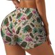 thumbnail image 1 of Fotbe Tropical Mask Flamingo Shorts Sin Costuras – Shorts Deportivos de Cintura Alta para Mujer, Elásticos para Gimnasio, Yoga, Running o Ciclismo-Small, 1 of 8