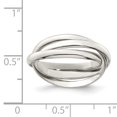 thumbnail image 2 of 925 Sterling Silver Triple Ring, 2 of 6