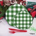 thumbnail image 5 of sruoe Dinner Plates, Party Dinner Plates, Individual Dinner Plates, Deep Dinner Plate, Single Dinner Plate, Modern Plate, Disposable Dinner Plates, 50pcs, 5 of 5