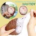 thumbnail image 2 of Stretchy Hedgehog Squishy Toy with Slow Rising Design, 1 Piece, Brown and Pink, for Kids and Adults Relaxation, Squeeze Toy, 2 of 8