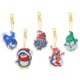 thumbnail image 1 of Cuadros Decorativos 4 Uds. De llavero con pintura de diamantes de dibujos animados de Navidad colgan Tmvgtek embutido en tela, 1 of 9