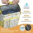 thumbnail image 2 of Hawaiian Pineapple Backpack Cooler - 20L High-Capacity Insulated Bag for Summer Outdoor Adventures & Travel, 2 of 6