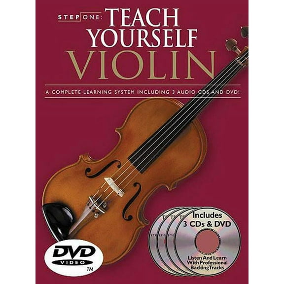 Step One Teach Yourself Step One: Teach Yourself Violin Course: A Complete Learning System Book/3 Cds/DVD Pack, (Paperback)