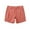 Orange, variant on MIUOWANP Men's Cotton Casual Shorts with Pocket Striped Print Button Waist Shorts Pants Size M(6)Green