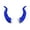 Blue, variant on Hyasfey 1 Pair Motorcycle Helmet Devil Horn Decoration Suction Cup Scooter Bicycle Motorbike Skateboarding Helmet Decorative Cow Horn Helmet Accessories
