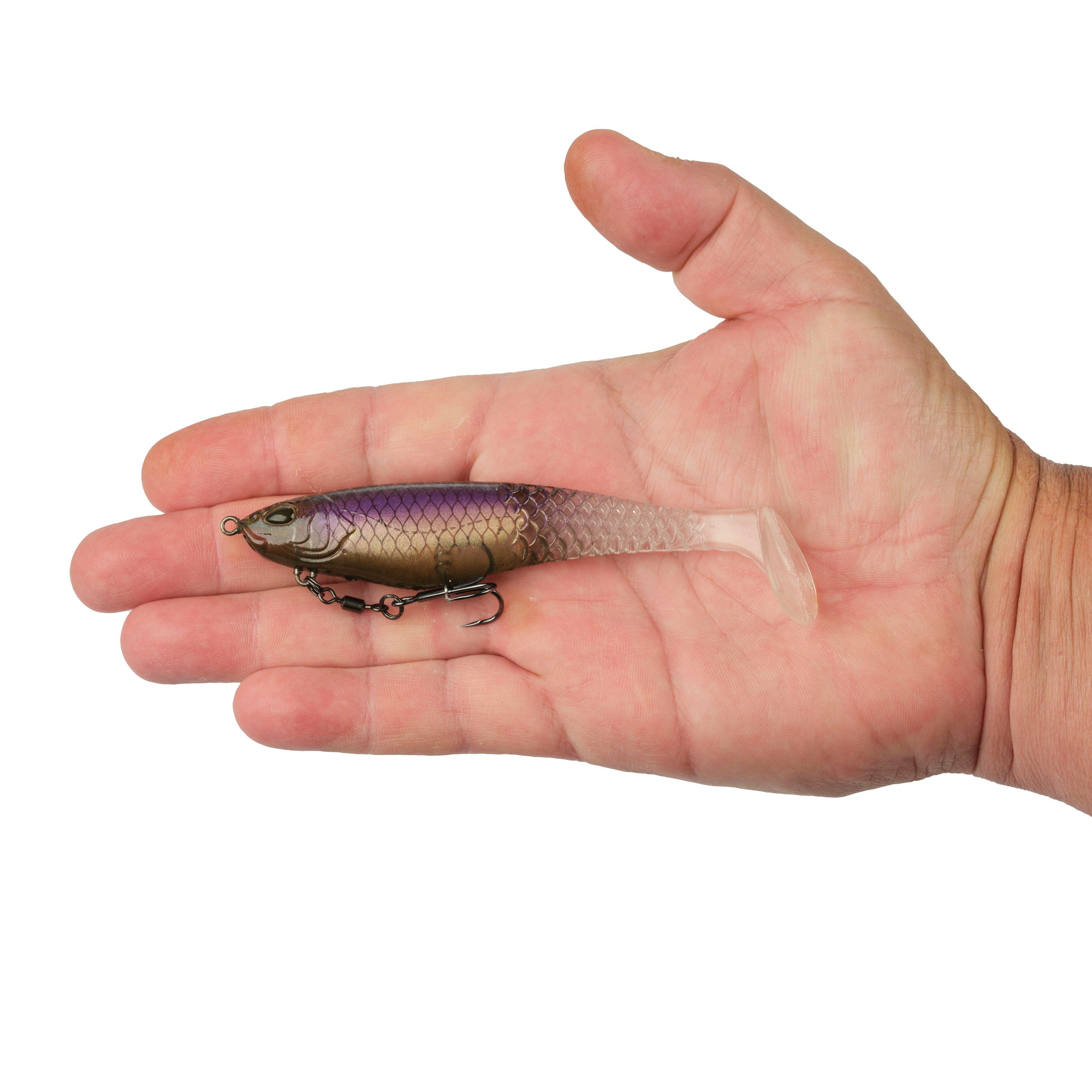Berkley PowerBait® CullShad, 5 in, Ghost Morning Dawn