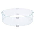 thumbnail image 4 of WanteCreen de fogata, 650 mm de diámetro fácil de Pulido de Limpieza Bordes de Vidrio Templado Protector de Viento de Vidrio Transparente y Transparente para la Proteción de la, 4 of 7