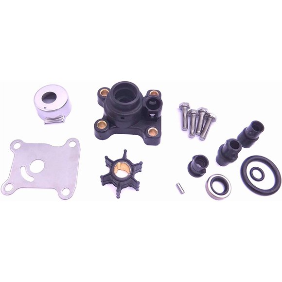 Kit de Réparation de Pompe à Eau 394711 0394711 avec Boîtier pour Evinrude Johnson OMC BRP 9.9HP-15HP hors-Bord