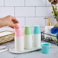 thumbnail image 3 of 720 Pack 3 oz Paper Cups, Colorful Disposable Bathroom Cups, Small Mouthwash Mugs for Home, Bathroom, Picnic, Party, and Events, 3 of 4