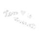 thumbnail image 4 of Love IS Sweet and Heart-letrero de madera para fotos, accesorios románticos para mesa de boda, centro de mesa para decoración de pasteles y postres, Blanco Macarena Signo de boda, 4 of 8