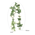 thumbnail image 7 of Travelwant Artificial Peony Garland Flowers, Floral Greenery Garland Rose Flower Vine Garland with Mixed Peony Flowers and Green Leaves for Wedding Dining Table Home Party Decor-110", 7 of 7