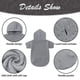 thumbnail image 3 of Sudadera con capucha para perro KOOLTAIL Basic, suave y cálida para invierno, gris XL, 3 of 8