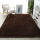 thumbnail image 3 of RULDGEE Alfombra peluda de seda gruesa de lana de felpa para sala de estar, sofá, mesa de café, Alfombra para cama de dormitorio, manta llena de tatami, 3 of 5