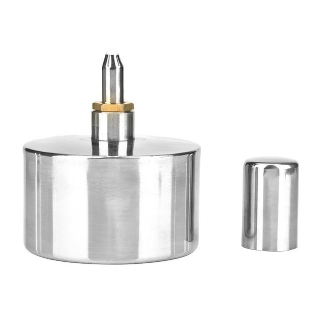 Quemador de Alcohol de Laboratorio, Lámpara de Alcohol de 400 Ml Quemador de Alcohol Engrosado de Acero Inoxidable con Tornillo y Mecha Química Lámpara Dental Lad, Quemadores Bunsen ANGGREK Otros