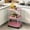 Pink, variant on Japceit 3 Layer Rolling Mobile Side Table With Wheels,Cream Mobile Kitchen Cart,Movable Utility Cart,For Bedroom Living Room