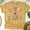 Gold, variant on Howdy Pumpkin T-Shirt | Cute Pastel Halloween Fall Shirt, White, Size S