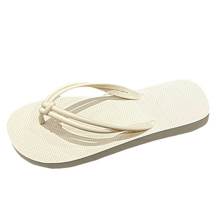 

Quealent Adult Women Shoes Slippers Womens for House Slippers for Women In Summer Non Slip Holiday Beach Fashion Animal House Slippers for Women White 6.5