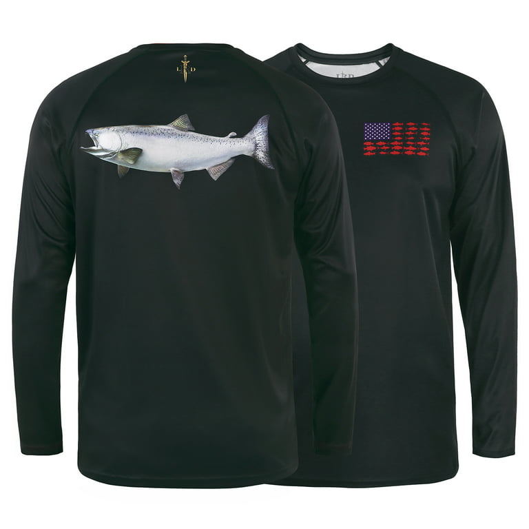 HDE Fishing Shirts for Men Long Sleeve UPF 50 Sun Protection Quick-Dry Outdoor Performance T-Shirt