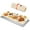 Beige, variant on Warming Mat for Food, Electric Warming Tray, Graphene 3S Rapid Full-Surface Heating Mat with 8 Levels Adjustable Temp and 12 Hours Timer, Food Warming Pad with Bamboo Insulating Mat