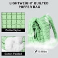 thumbnail image 6 of Kwuty Puffer Tote Bag for Women Large Quilted Puffy Lightweight Carryall Crossbody Tote Bag for Women, 6 of 7