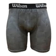 thumbnail image 1 of Bóxer Wilson para Hombre, Estampado Gris Talla EG, 1 of 3