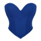 thumbnail image 1 of Top de poliéster para mujer, informal, con cuello liso, moldeador de cintura, corsé bajo el busto, cinturón, 1 of 2