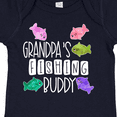 thumbnail image 4 of Inktastic Grandpa's Fishing Buddy with Colorful Fish Boys or Girls Baby Bodysuit, 4 of 5