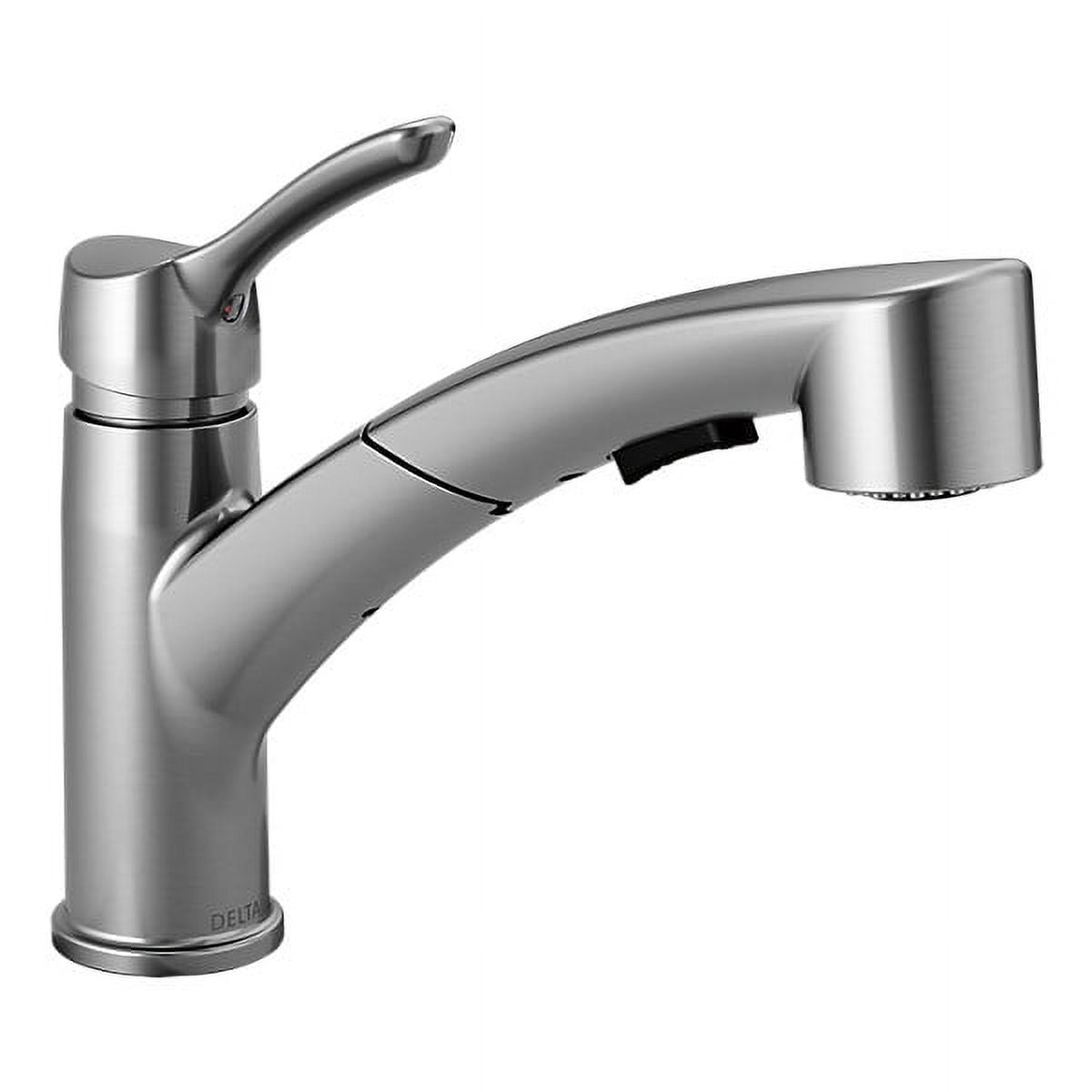 Delta 4140-ARTP-DST Single Handle Tract-Pack Pull-Out Kitchen Faucet