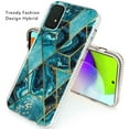 thumbnail image 3 of Kaleidio Case For Samsung Galaxy A52 5G [Thick Hybrid] Protective TPU [Shockproof] Skin Cover [Universe Teal Marble Design], 3 of 3