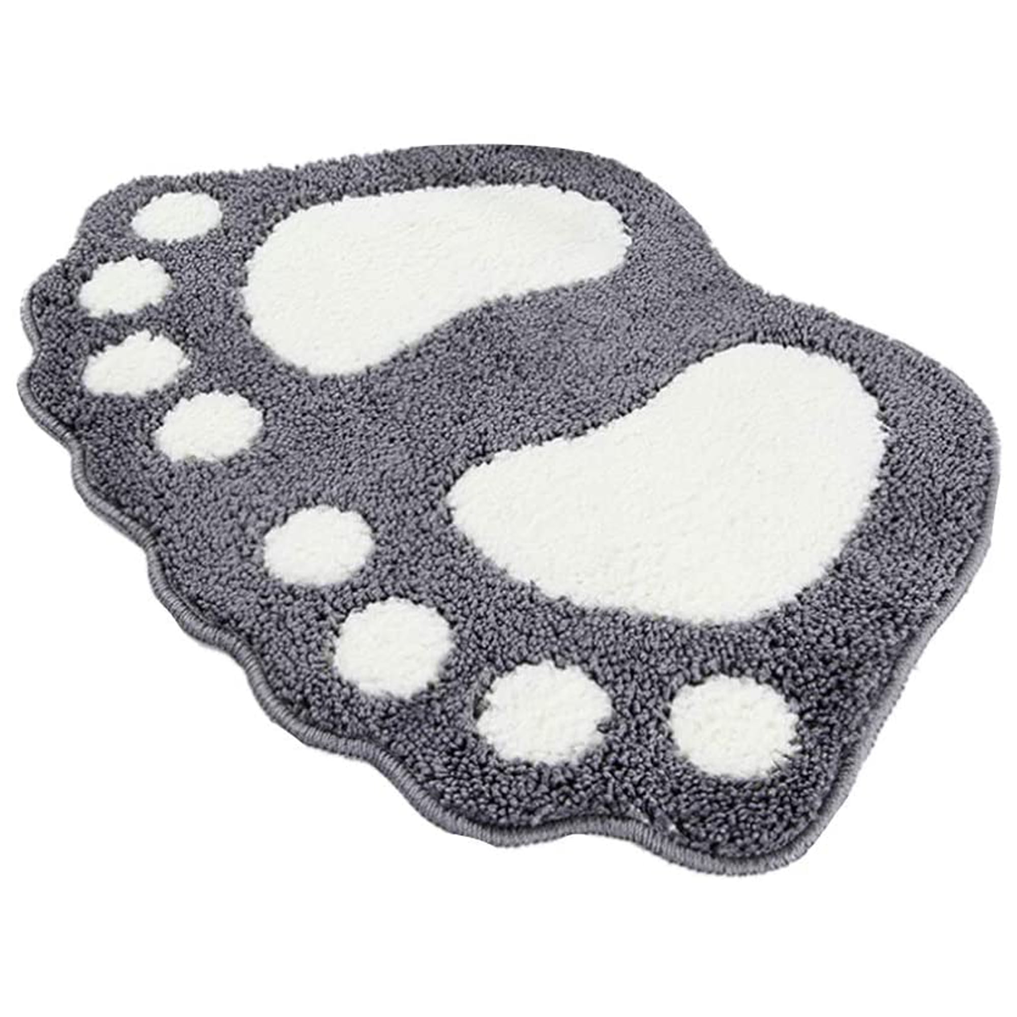 Dewadbow 40 60cm Big Feet Bath Toilet Mat Rugs Area Carpet Doormat Absorbent Walmart Com Walmart Com