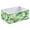 Green Tie-dye Flowers, variant on Foldable Fabric Storage Bin Home Cubes Clothing Organizer Bins Large Collapsible Box Basket for Home Organizer Pastel Rainbow Tie-dye