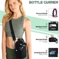 thumbnail image 7 of GEDUX 64oz Insulated Stainless Steel Water Bottle with 2 Leak Proof Lids(Spout Lid and Straw Lid) Wide Mouth Powder-Coated Water Bottle with Paracord Handle for Sports and Travel, 7 of 7