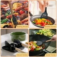 thumbnail image 6 of Utopia Alley 40 Pcs Cooking Utensils Set with Apron Silicone Turner Tong Spatula Spoon Kitchenware Organizer Cookware with Natural Wooden Handle, Black, 6 of 9