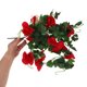 thumbnail image 5 of unbranded 2Ud Con Guirnalda De Rosas Artificiales Rojas Para Ambientes Y Eventos, 5 of 6