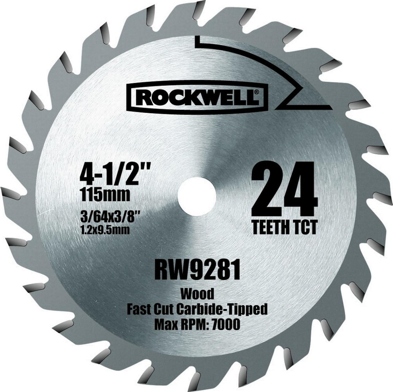 Rockwell Sonicrafter 1 5/8" Cutting Depth Metal E-Cut Saw Blade Set 6 pk RW8981K 
