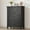 black, variant on Ataucjin 5 Dresser for Bedroom, 41.3" Tall Vertical Drawer Dresser with Storage Freestanding, Wooden Closet Storage Chest for Living Room, Bedroom, Entryway