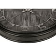 thumbnail image 5 of Clocks - 30" Round - Large Oversized - Wall Clock - Brown - Transitional, 5 of 5