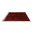 thumbnail image 2 of Ahgly Company Machine Washable Indoor Rectangle Abstract Orange Modern Area Rugs, 8' x 12', 2 of 4
