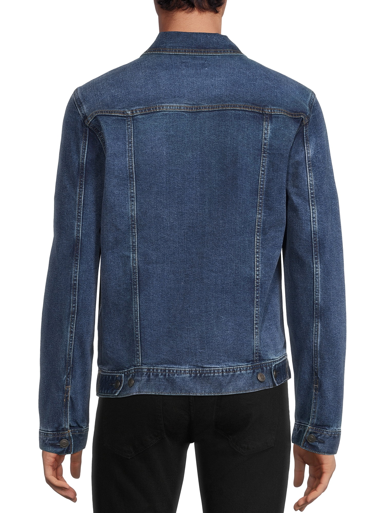 George Men s Denim Jacket Walmart