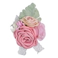thumbnail image 2 of Flores Artificial Mano Novia Muñeca Ramillete Decoración 1, 2 of 9