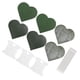 thumbnail image 4 of 3 Juegos De Marcapáginas De Corazón De Cuero, Marcapáginas De Página De Esquina, Marcador De Libro De Lectura Hecho A Mano Personalizado Con Bolsa De Terciopelo Para Regalos De Amante De Libros De Rat, 4 of 5